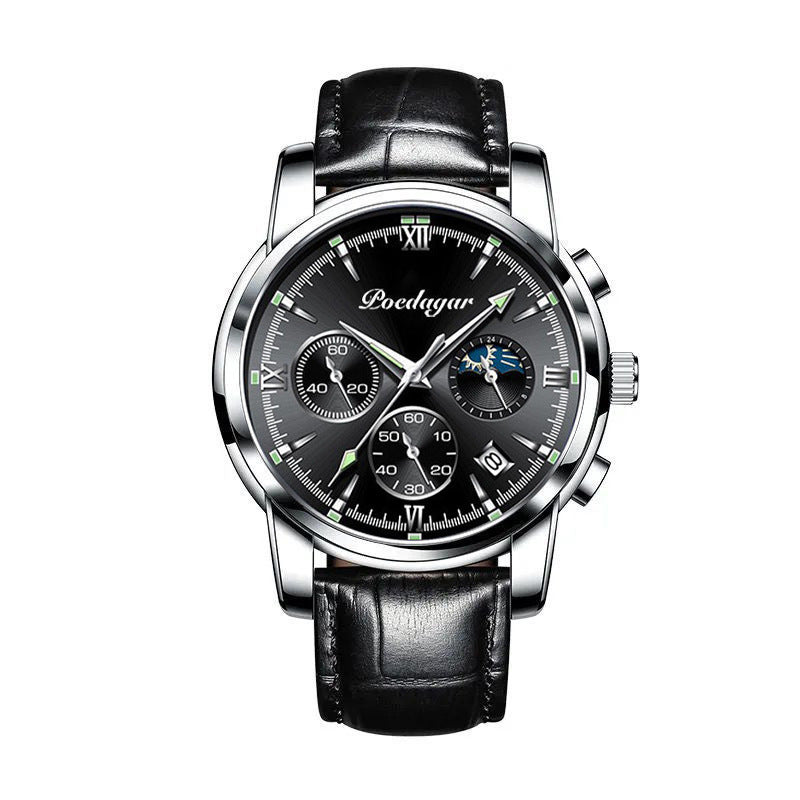 Multifunctional Men's Watch Luminous Waterproof Quartz Wrist Watch AMI Cart