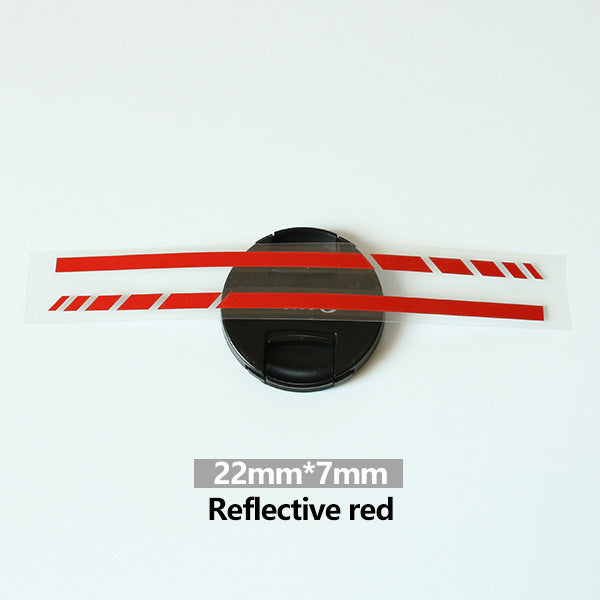 Side Mirror Striped Car Sticker AMI Cart