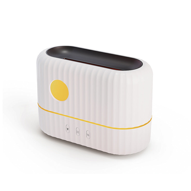 Simulated Flame Aromatherapy Machine Home Office Desktop Humidifier AMI Cart