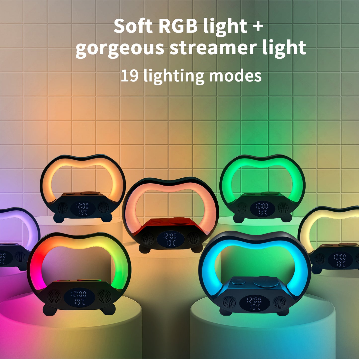 6-in-1 smart LED table lamp combines wireless charging, Bluetooth speaker, AMI Cart