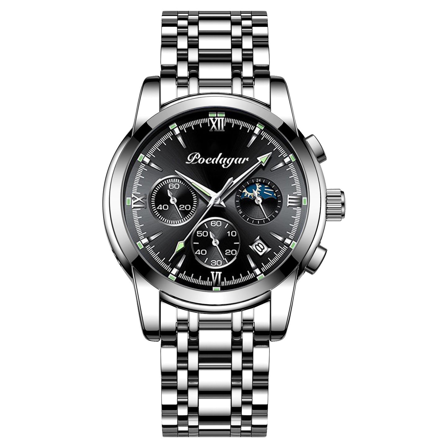 Multifunctional Men's Watch Luminous Waterproof Quartz Wrist Watch AMI Cart