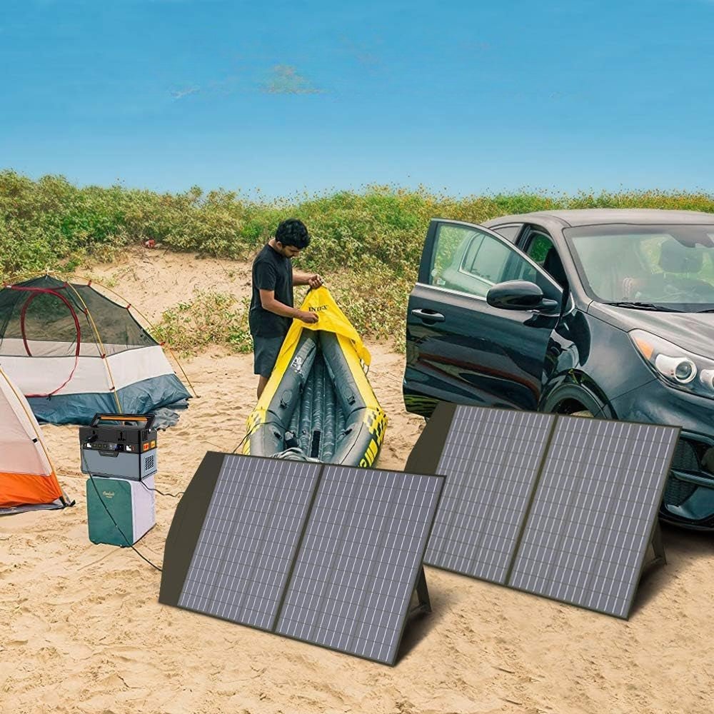 Foldable and Portable Solar Panel - Chic Cart AMI Cart