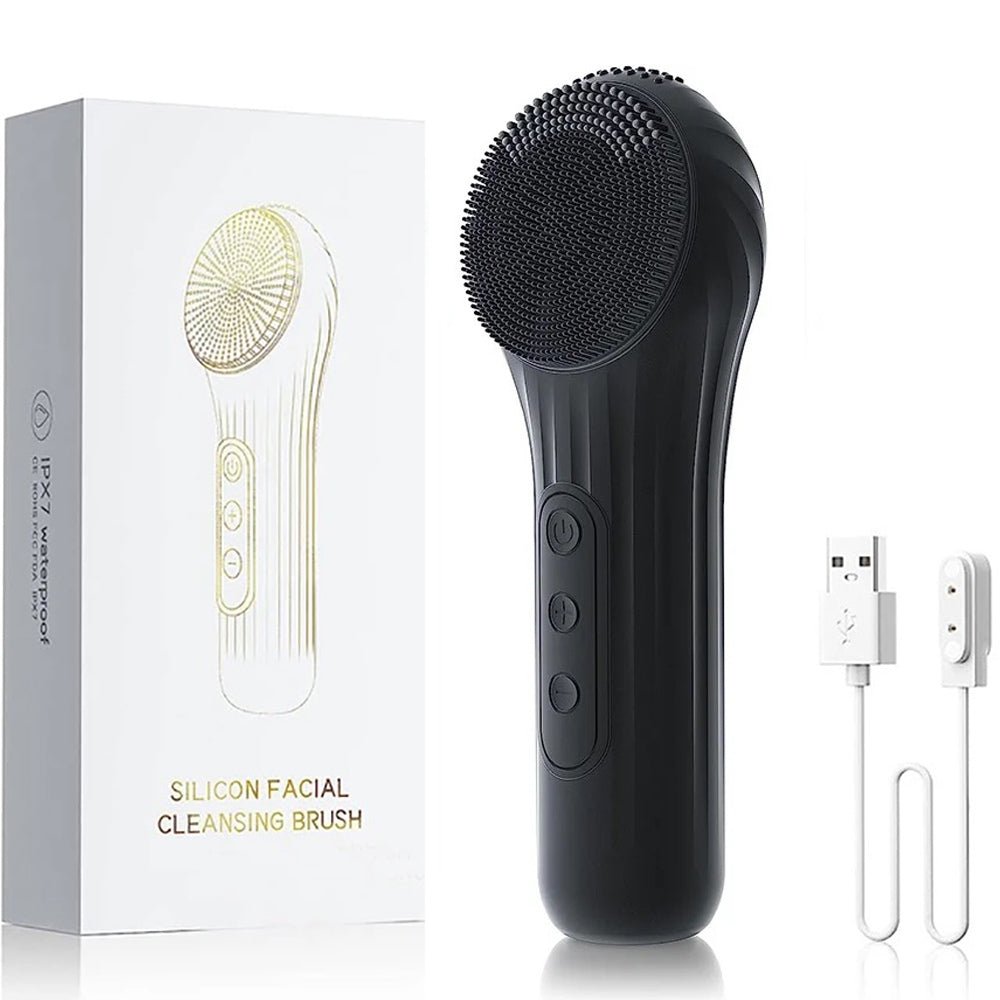 Rechargeable Sonic Facial Cleansing Brush - Chic Cart