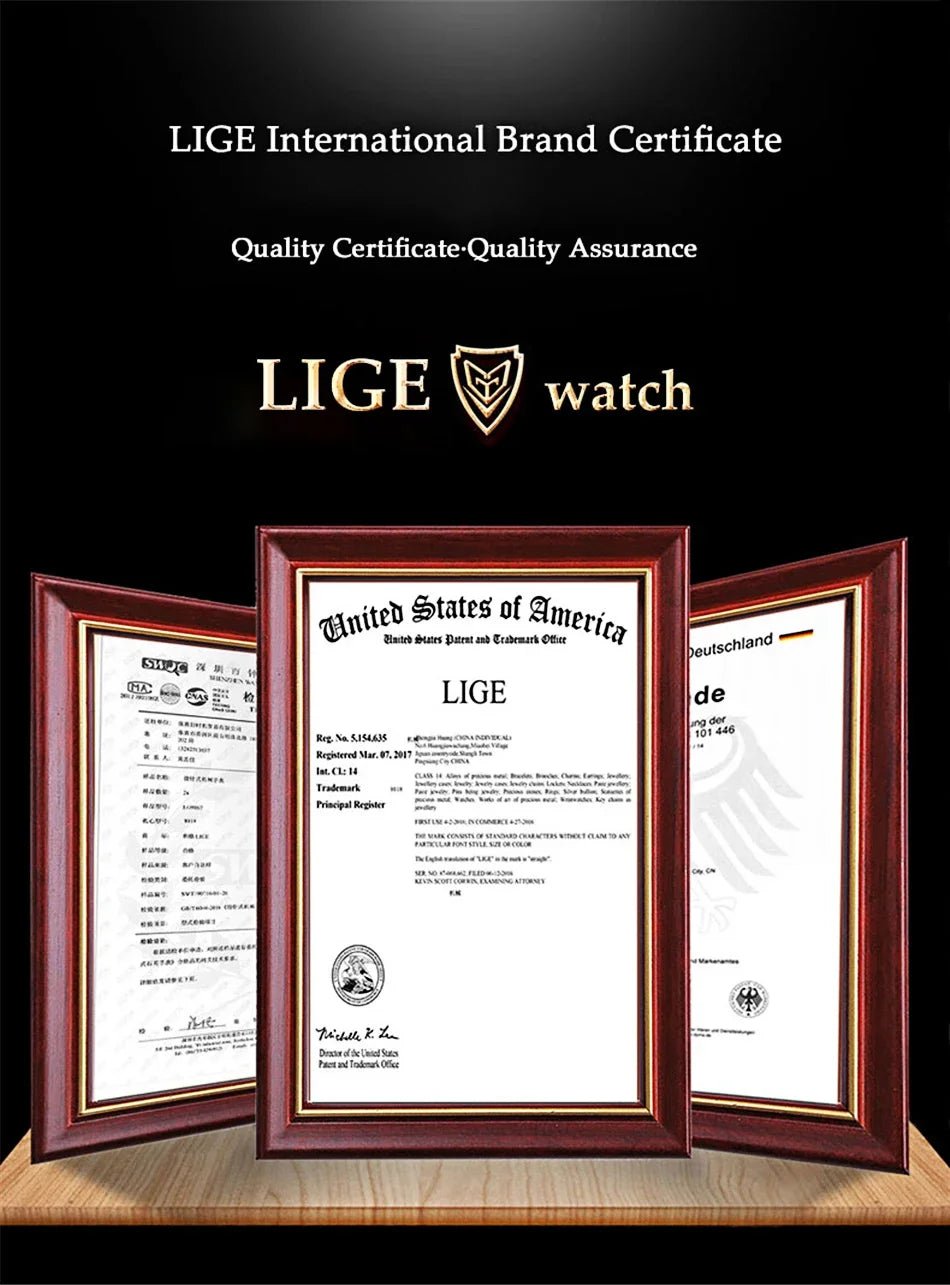 LIGE Smart Watches for Women Waterproof Bluetooth Call Fitness Tracker Smartwatch Mujer Digital Womens Watch Heart Rate Monitor - Chic Cart AMI Cart