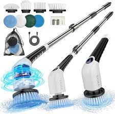 Electric Cleaning Brush 10-in-1 Multifunctional Spin Scrubber AMI Cart