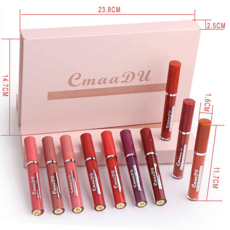 Women's Non-stick Cup Waterproof Matte Lipstick AMI Cart