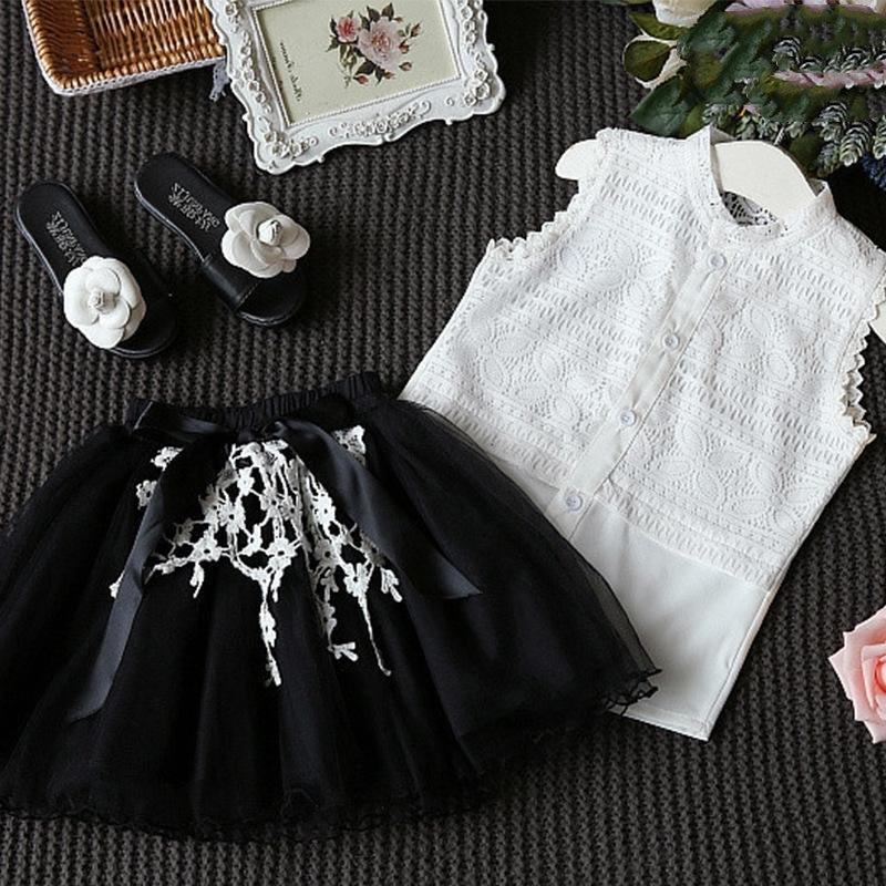Kids Baby Girls Clothing Sets Summer TShirtsskirt Clothes AMI Cart