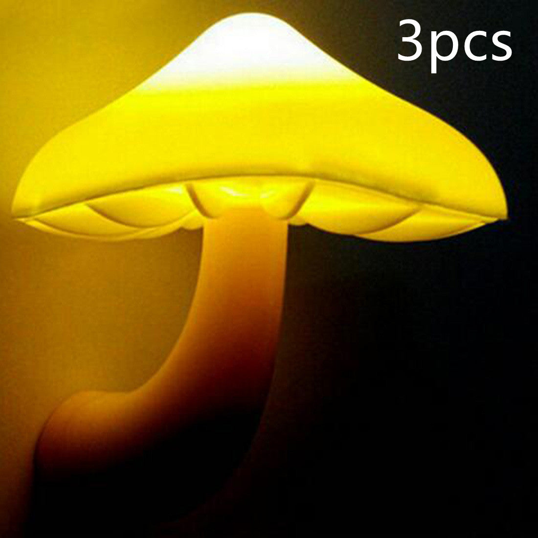 LED Night Light Mushroom Wall Socket Lamp AMI Cart