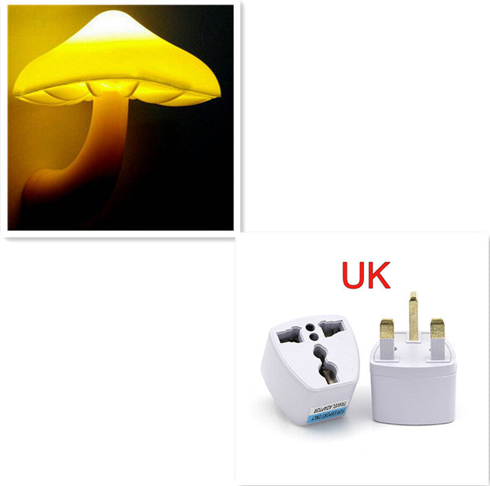 LED Night Light Mushroom Wall Socket Lamp AMI Cart