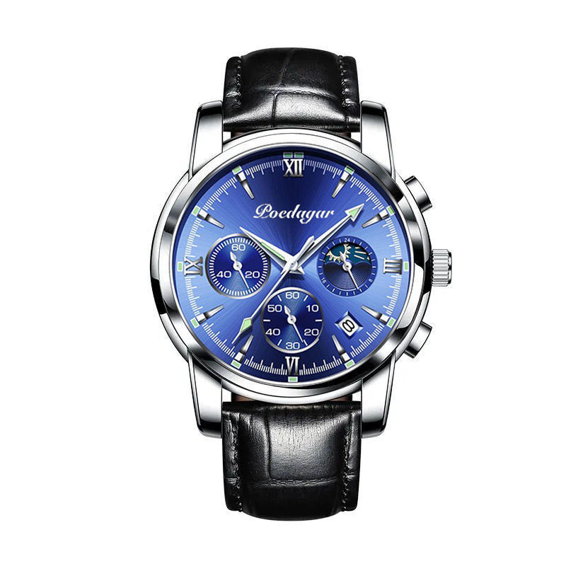 Multifunctional Men's Watch Luminous Waterproof Quartz Wrist Watch AMI Cart