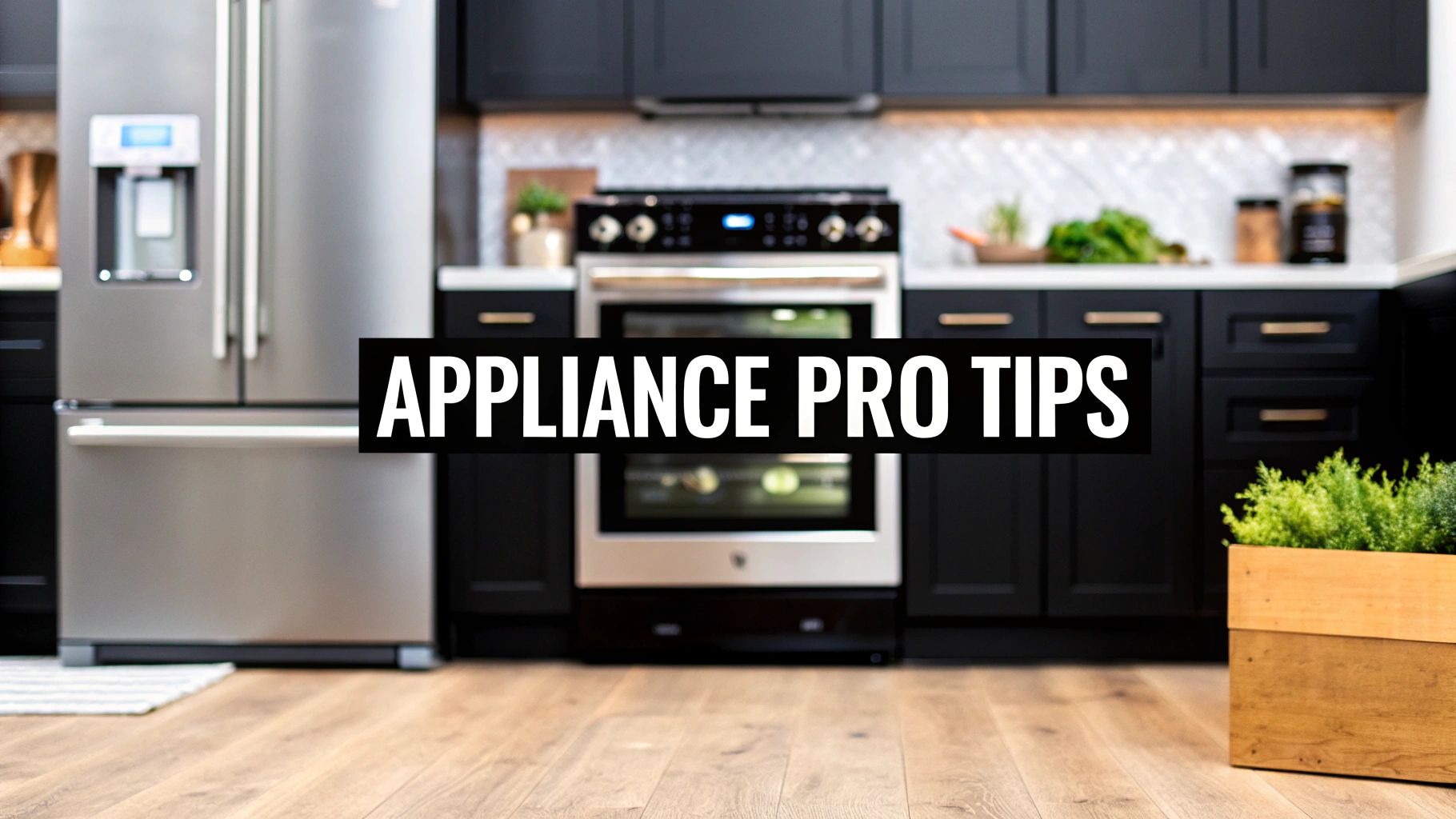 How to Choose Kitchen Appliances Like a Pro