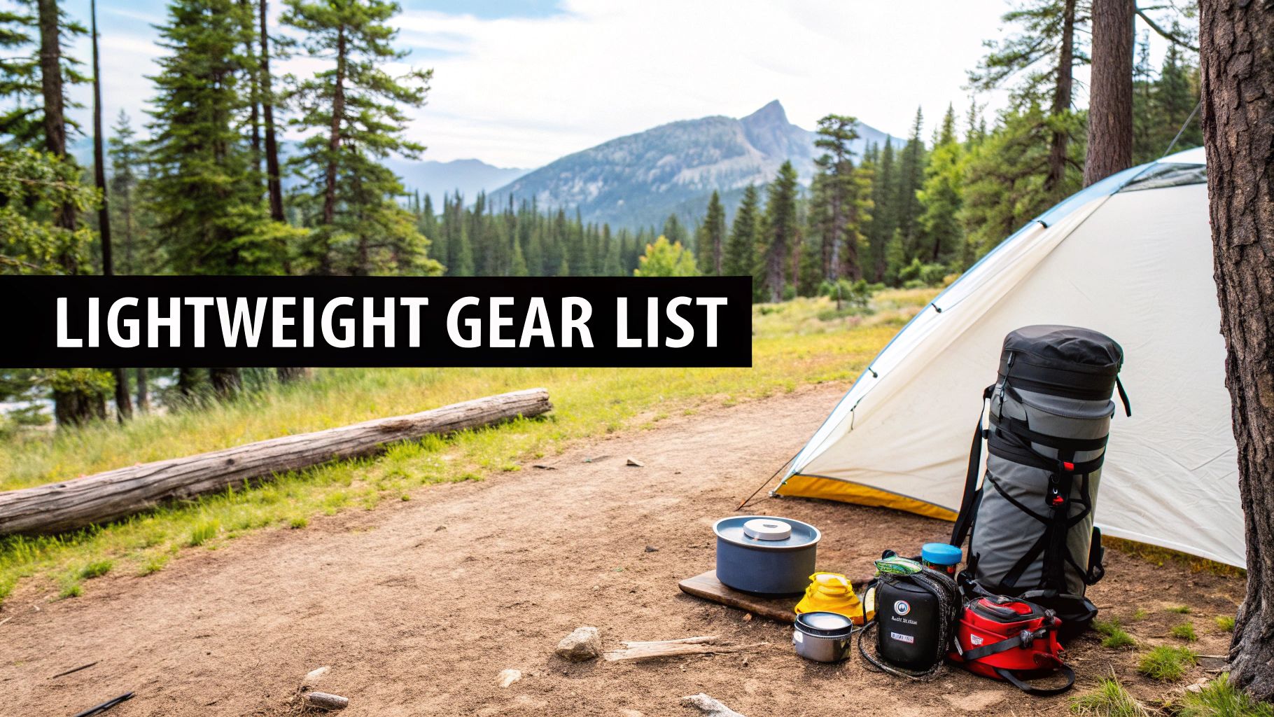 Your Lightweight Backpacking Gear List