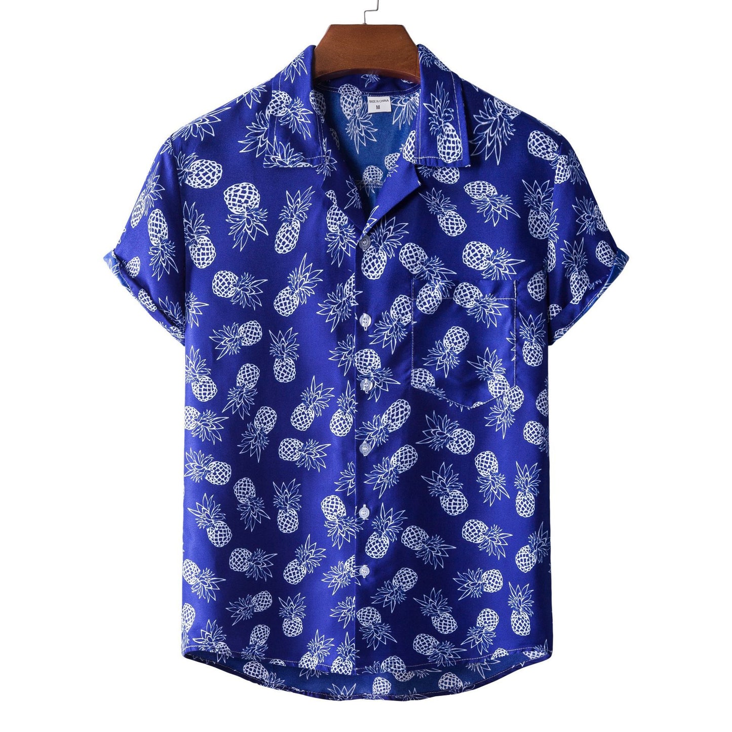 Printed Short-sleeved Shirt For Men AMI Cart