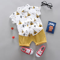 Summer Korean Style 1-4 Years Old Infant Children's Suit