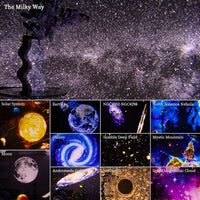 Galaxy Projector Starry Sky Projector 360 Rotate Planetarium Lamp