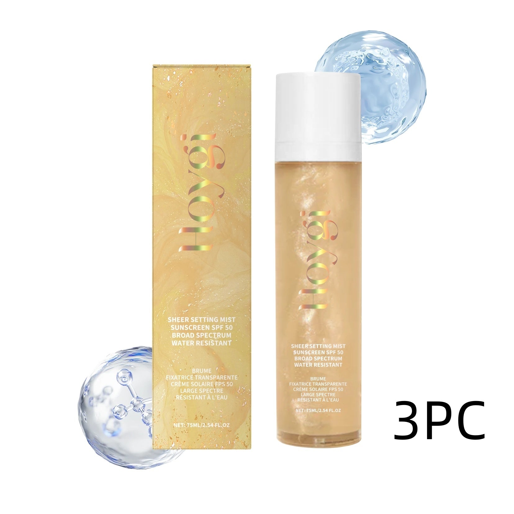 Moisturizing And Sunscreen Spray