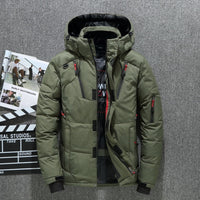 Outdoor Windproof Hooded Jacket Leisure Sports Coat Men