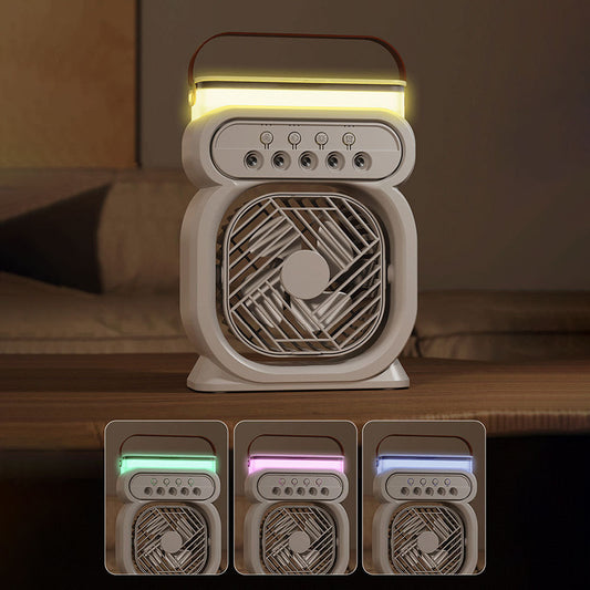 3 In 1 Portable Air Conditioner Evaporation Air Cooler LED