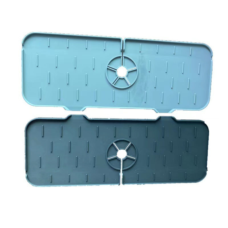 Kitchen Silicone  Faucet Absorbent Sink Mat