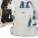 Oxford Cloth Stitching Women'S Backpack Anti-Thef.