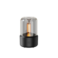 120ml humidifier quietly adds cool mist for up to 12 hours,