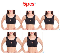 Plus Size Women Bra Ladies Cotton Quake-Proof Underwear Sleep