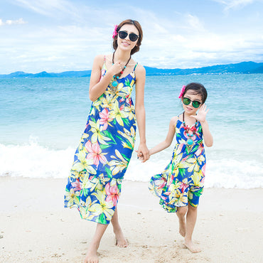 Sweet sling chiffon girls beach dress AMI Cart