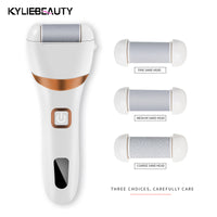 Electric rechargeable foot grinding artifact