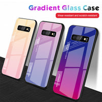 Gradient glass phone case