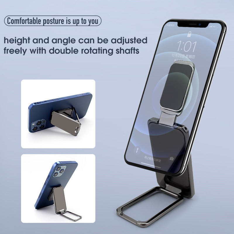 Fold able Mobile Phone Holder Ring Buckle Retractable Desktop