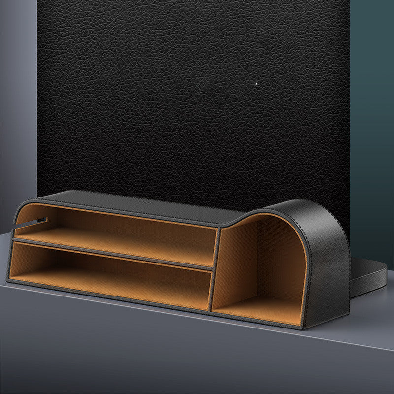 Seat gap storage box for cars