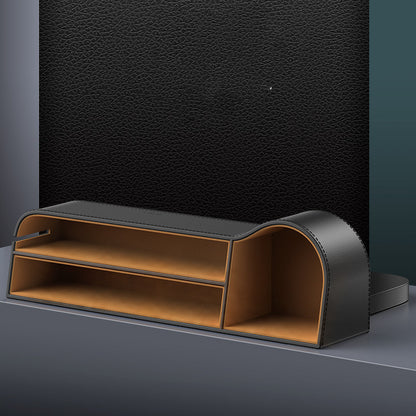 Seat gap storage box for cars