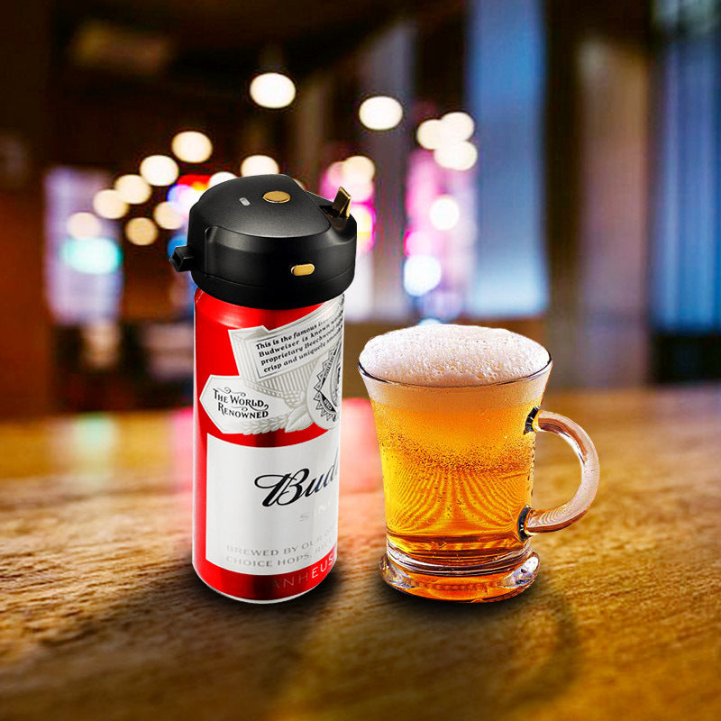 Portable Electric Beer Dispensers 40000 Times Ultrasonic Vibration Special Purpose For Bottled & Canned Beer Foam Machine