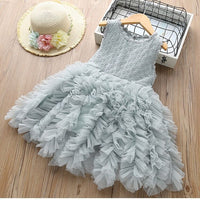 Children's Skirt Lace Long-sleeved Girls