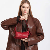 Shoulder Bag For Women Trendy Motorcycle Handbag