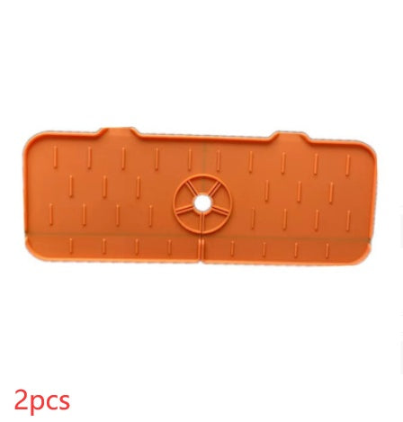 Kitchen Silicone  Faucet Absorbent Sink Mat