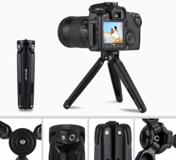 Compatible with Apple, Mobile phone metal mini tripod