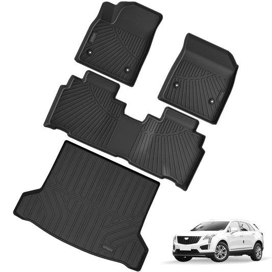 Floor Mats & Trunk Mat For Cadillac Lyriq 2023-2024.