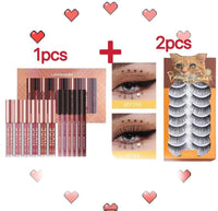 Lip Liner And Lipstick Makeup 12 Pcs Set 6 Matte Lipstick 6 Lip Liner Pen