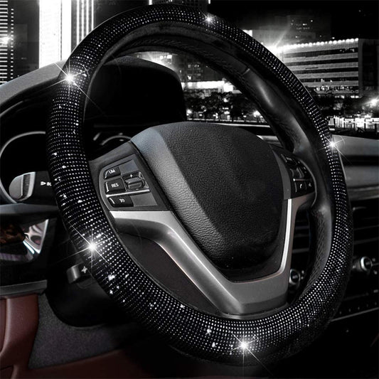 Diamond Steering Wheel Cover Rhinestones Crystals