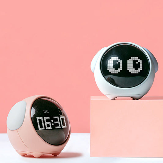 Alarm-Clock Wake-Up-Light Pixel Expression Home-Decoration