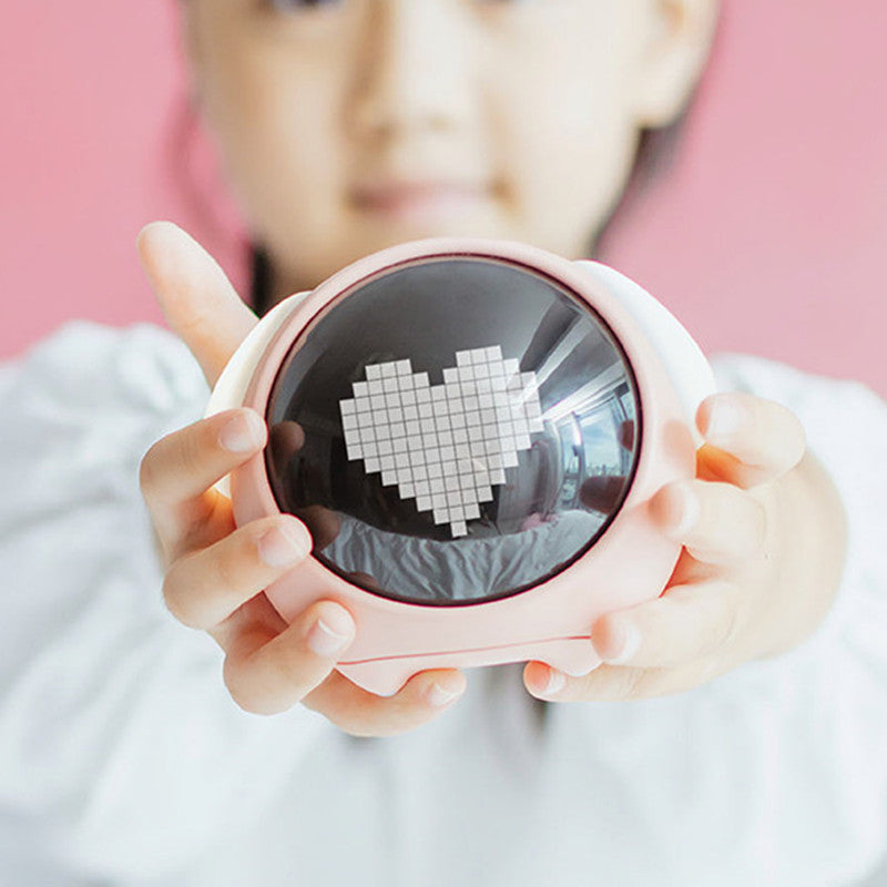 Alarm-Clock Wake-Up-Light Pixel Expression Home-Decoration