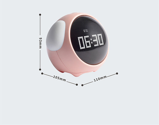Alarm-Clock Wake-Up-Light Pixel Expression Home-Decoration