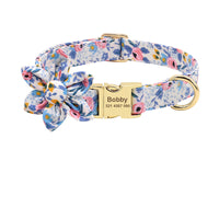 Fashion Printed Dog Collar Personalised Nylon Dog Collar