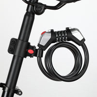 Bicycle Anti-theft 4-digit Code Lock With Light Alloy Core Security Lock
