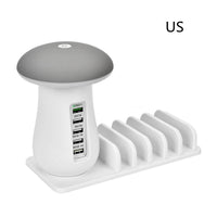 2 In 1 Multi function Mushroom Lamp LED Lamp Holder