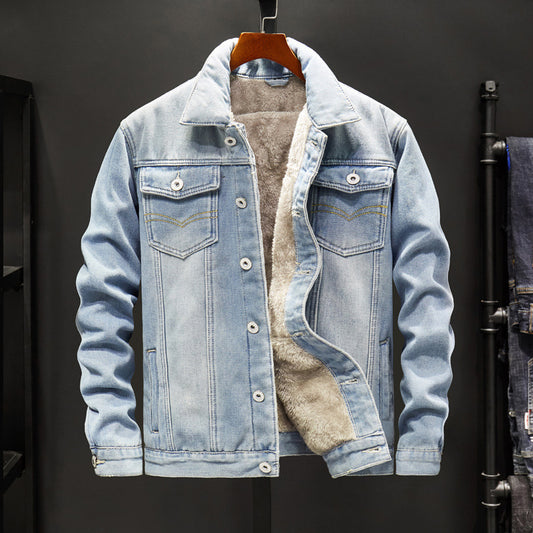 Denim Jacket Men Gown Trend Denim Jacket.