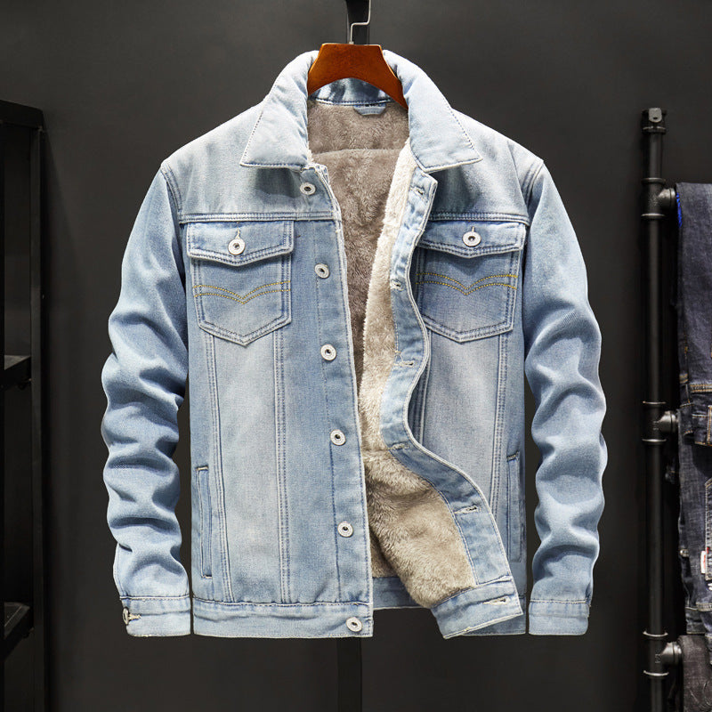 Denim Jacket Men Gown Trend Denim Jacket.