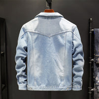 Denim Jacket Men Gown Trend Denim Jacket.