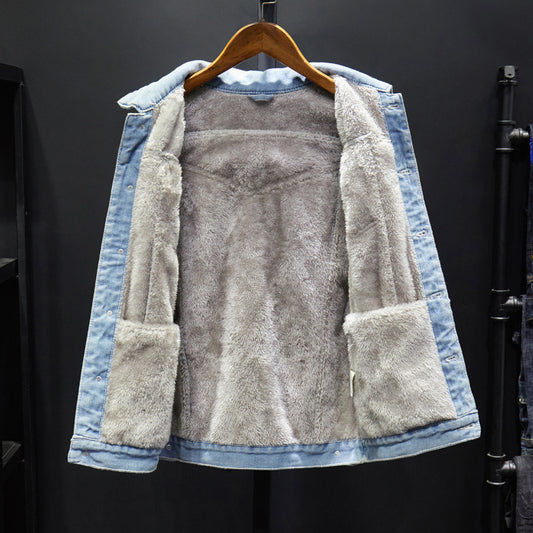 Denim Jacket Men Gown Trend Denim Jacket.